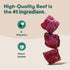 15oz Jinx Beef Bites Jerky Dog Treats - Soft & Chewy, All Natural Dog Jerky Treats with Grass-Fed Beef - Pet Products