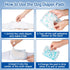 (Blue,S-100) Pet Soft Disposable Dog Diaper Liners Booster Pads - Fit for Most Washable Dog Diapers & Dog Belly Bands