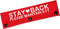 Funny Dog Leash Sleeve - Stay Back Please Maintain 6 Ft Leash Wrap with Hanging ID Patch