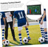 VALICLUD Soccer Coaching Board Aluminum Alloy Football Whiteboard Magnetic Dry Erase Portable Sports Match Planning