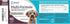 Multi-Formula Dog Supplement for Smaller Dogs - 90 Peanut Butter Chewable Tabs, 10mg HMR Lignans, 1mg Melatonin, 20mg