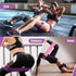 Resistance Bands for Legs and Butt, Thick Wide Stretch Fitness Bands, Non-Slip Workout Loop Bands for Women