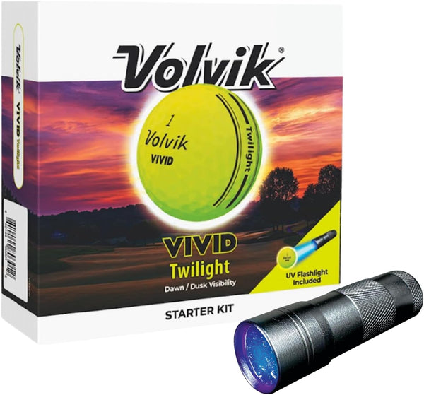 Volvik Vivid Twilight Glow in The Dark Golf Balls (6 Pack)