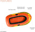 INTEX Explorer Inflatable Boat - Sporty Design with Dual Air Chambers