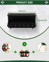 Wall Mount Billiard Balls Rack, Hardwood Billiard Balls Holder & 6 Pool Stick Holder