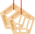 ZEMBSOYA Rock Climbing Training Board, Portable Fingerboards with Ropes, Professional Climbing Boards for