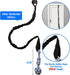 Spring Pole Dog Rope Tug of War Toy for Medium to Large Dogs - Bungee Hanging Exercise Ropes for Muscle Building