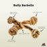 Redbarn Bully Barbells for Dogs, Pack of 10
