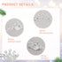 9 Pieces Dog Tiara Crown Hair Clips, Pet Crystal Rhinestone Barrette Clips for Dog Grooming Accessories