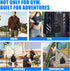 NATURE PIONEOR Magnetic Gym Bag for Men and Women - Magnet Water Bottle Holder Sling Carrier with Crossbody Shoulder