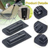 blloocod 2 Pieces Camping Chair Backrest Tube Cover Connector Parts Portable Accessories Replacements for Fishing