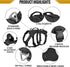 OneTigris Escape Proof Dog Harness, Tactical No Pull Harness for Large Dogs, Multi-Use Support with Handles