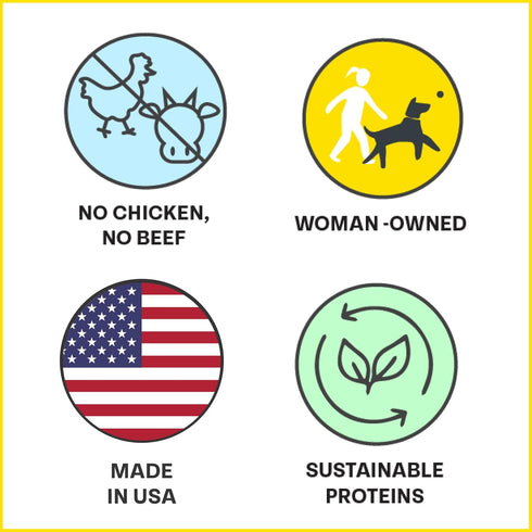 Cricket & Sweet Potato Soft Dog Training Treat (5oz, 1-Pack) - Hypoallergenic Novel Protein Treat for Dogs