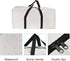 PATIKIL 26" Camp Chair Replacement Bag, Waterproof Oversize Storage Duffle Bag with Zipper for Travel Camping, White
