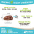 Raw Paws Freeze Dried Chicken Hearts for Dogs & Cats, 4-oz Whole, Made in USA, Single Ingredient Treats