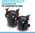 Fluval FX5 Filter Foam Block, 3-Pack