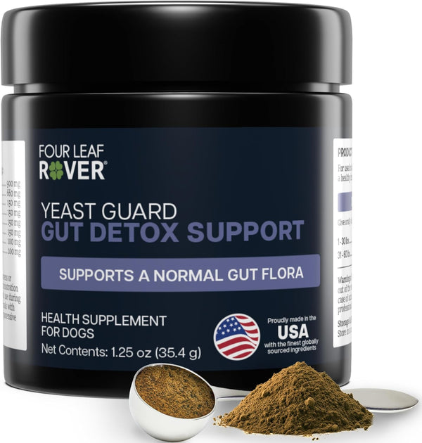 FOUR LEAF ROVER Yeast Guard for Dog Yeast - Veterinarian Formulated -