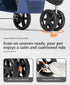 3 OS MOTOR Pet Stroller with Wheels for Small/Medium Pets, Portable Travel Foldable Carrier Jogger for Dog Cat Puppy