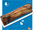 (6 Pack), 6" Jack&Pup Marrow Bones for Dogs Long Lasting Dog Bones for Large Dogs, Marrow Bone, Natural Beef Bone