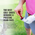 Magnetic Golf Club Brush Groove Cleaner, Detachable with Premium Nylon Bristles, Golf Bag Accessories