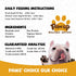 24oz PAWUP Dog Treats, Chicken Wrapped Rawhide Sticks, Long Lasting Rawhide Chews for Teeth Cleaning, Taurine Added