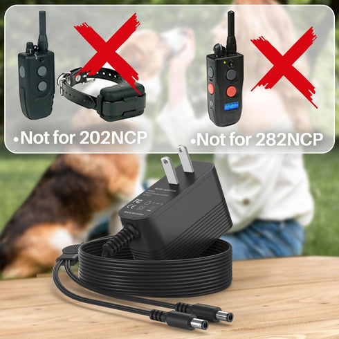 5 V Charger for Dogtra - Replacement Power Cord for Dogtra YS600, YS300, iQ Series Dog Collar Trainer
