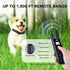 DOG CARE Dog Training Collar with Remote, 1800FT Rechargeable Dog Bark Collar with Beep Vibration Shock Modes, Rainproof