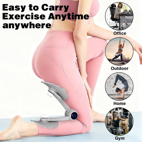 Mukaddar Kegel Exercise Thigh Trainer, Pelvic Floor Exercise Devices, Inner Thigh Exerciser for Women and Men, Kegel