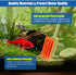 DaToo Small Glass Aguarium Cleaning Tool Algae Scraper for Acrylic Aquariums Fish Tank Cleaner Brush