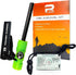 Rainier Rugged 5-in-1 Glow-in-The-Dark Fire Starter Kit - Compact Portable Hiking, Camping, Trekking, Emergency