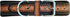 Leather Dog Collar, Western Style, Heavy Duty Hand Tooled, Adjustable Padded for Puppies and Big Dogs (10AB130-XS)