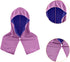 Generic Summer Hooded Towel for Cooling and Sun Protection for Activities, Purple