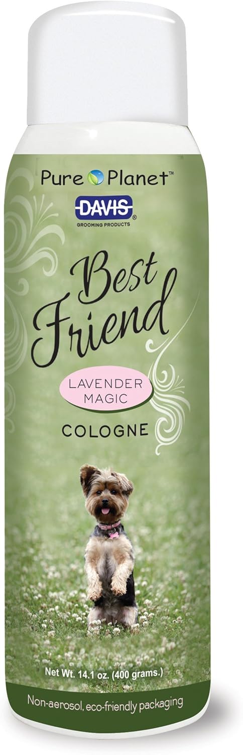 Davis BFC.LM14 Best Friend Lavender Magic Pet Cologne, 14.1 oz for Dogs.