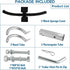 2-Inch 400lbs Stainless Steel Hitch Toilet Seat for Trailer Hitch Receiver, Capacity, for Camping, Hunting, Road Trips