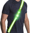 Simket LED Night Running Gear Reflective Sash, High Visibility USB Rechargeable Adjustable for Jogging