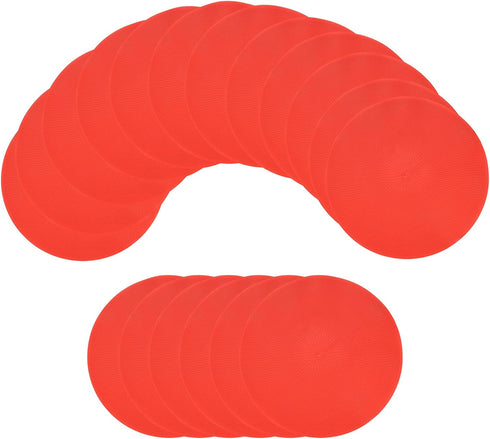Spot Markers for Agility Dot, Non-Slip Poly Spots Floor Dots Flat Field