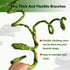 Flexible Bend-A-Branch Reptile Vines, Long Jungle Climber Habitat Decor for Chameleons, Lizards, Snakes