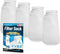 Aquatic Experts 4 inch Ring Filter Socks, 200 Micron, 4 Pack for Saltwater Aquarium and Sump Filter