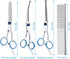 lengnoyp 5 1 in Premium Dog Grooming Scissors, Professional Dog Scissors for Grooming with Safety Round Tips, Stainless