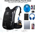 Insulated Hydration Backpack Pack with 3L BPA Free Leak Proof Water Bladder for Hiking Camping