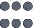 Aquarium Air Stone Disc - 1.6 Inch Bubble Diffuser, 6Pack for Fish Tank