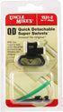 Uncle Mike's Quick Detachable Fore End Band Style Sling Swivels (Blued, 1-Inch Loop) , BLACK