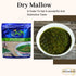 bonballoon Packed (2 Pack 7.11 oz 200 Al Doha Dry Mallow Premium Egyptian Spinach Dried Molokhia Molocheya Mulukhiyah