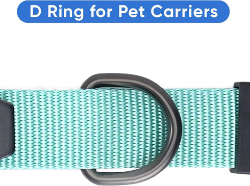 Pawtitas Dog Seat Belt, Pet Safety Seat Belt with Adjustable Strap for Small to Large Dogs, Teal Car Seat Belt for Dogs