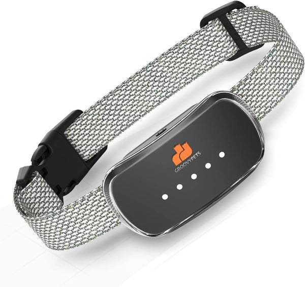 Smart Automatic Anti Bark Dog Collar, Intelligent Waterproof Rechargeable Barking Terminator, Black