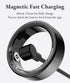 Smart Ring, Universal Wearable Health Monitor with App, Sports Ring with Heart Rate, Sleep Monitor, IP68 Waterproof