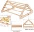 GINTUTO Wooden Chick Perch Stand, Pine Chicks Roosting Bar, Jungle Gym Perch Toys for Chicken Coop & Brooder, Bird