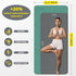 (74" 31.5" 0.32"), 8mm Foldable Yoga Mat Extra Thick & Large x x Double-Sided Non Slip & Lightweight Fitness Mat, Thick