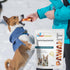 454g Dog Treats Triple Flavor Rolls - Chicken Liver, Beef, Chicken Wrapped Rawhide Rolls for Medium and Large Dogs