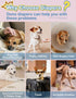 Female-40PCS, 360 Dono Dog Diapers Disposable Pull Up Stretchy Waist Wraps for Female Puppy Dogs in Heat Period